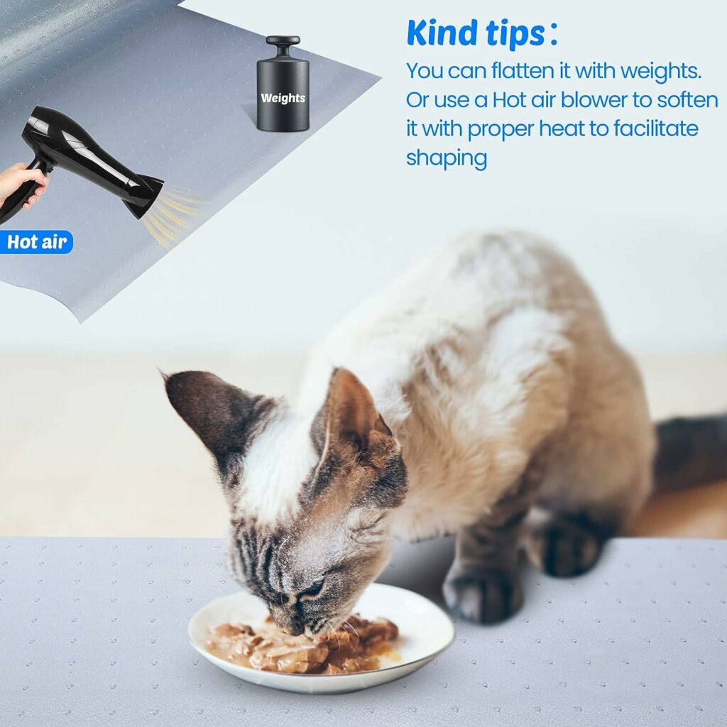 Woanger 9.8 ft Long x 26.9 in Wide Plastic Runners to Protect Carpet, Clear Vinyl Plastic Floor Carpet Protector Easy to Cut Clean Stain Resistant Non Slip Prevent Rugs from Scratching Tearing Wearing Woanger 9.8 ft Long x 26.9 in Wide Plastic Runners to Protect Carpet, Clear Vinyl Plastic Floor Carpet Protector Easy to Cut Clean Stain Resistant Non Slip Prevent Rugs from Scratching Tearing Wearing